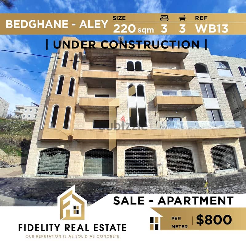 Apartment for sale in Bedghane  Sawfar area WB13 0