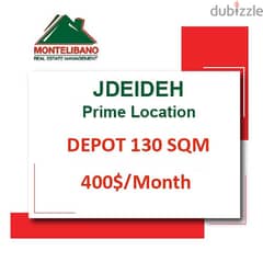 400$/Cash Month!! Depot for rent in Jdeideh!!
