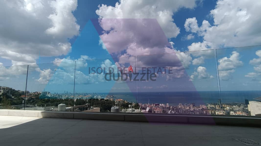 Lease-to-Own, 187m2 apartment + sea view for sale in Bsalim 11