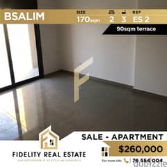 Apartment for sale in Bsalim ES2