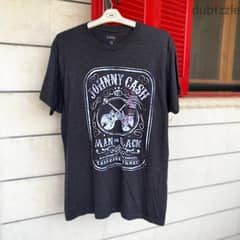 JOHNNY CASH “Man In Black” T-Shirt.