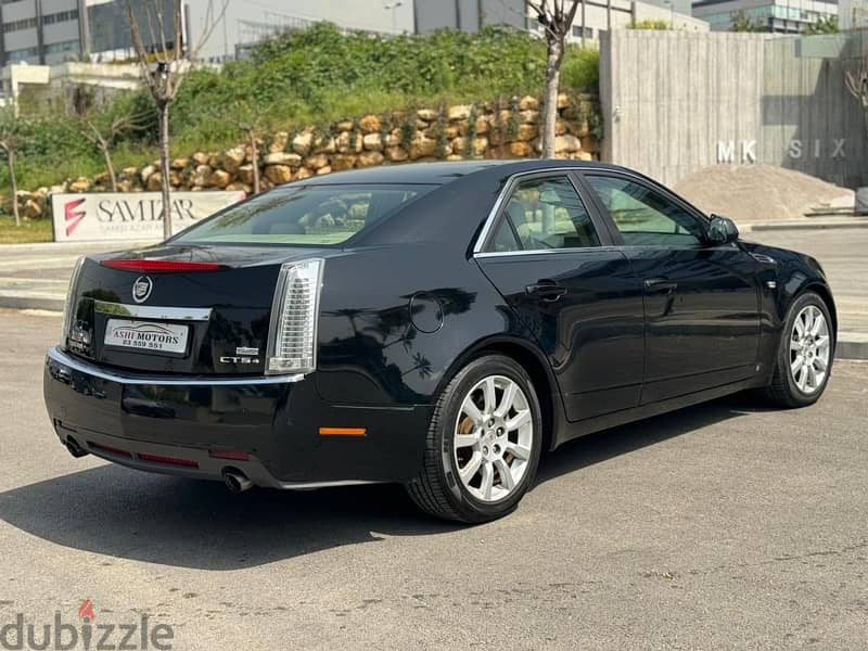 2008 Cadillac CTS 4 (Lebanese Company) 4wd 1 owner Tv 4