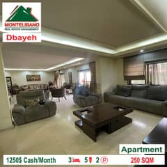 Fully Furnished Apartment with a Prime Location for rent in Dbayeh!!!