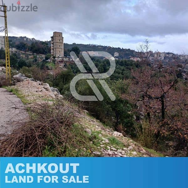 land for sale in Achkout -ارض للبيع في عشقوت 2