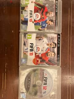 PS3 video games FIFA 10-11-12