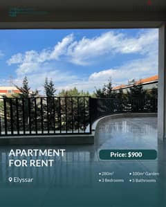 Elyssar - $900/month - Apartment for rent