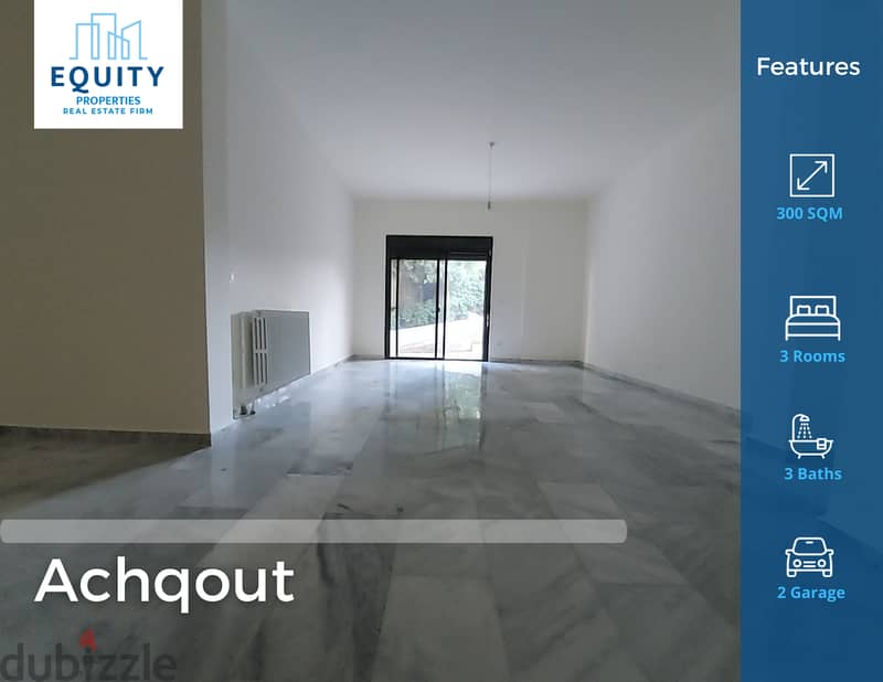 Achkout | Top Catch | Terrace | 300 SQM | 90,000$ | #EA306107 0