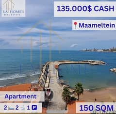 Duplex For Sale Located In Maameltein  دوبلكس للبيع يقع في المعاملتين