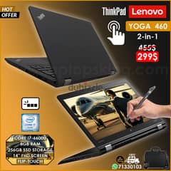 LENOVO THINKPAD YOGA 460 2in1 CORE i7 FLIP-TOUCH LAPTOP OFFER