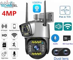 4K DUAL LENSE P2P WIFI CAMERA