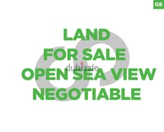 1358 sqm open sea view land for sale in Bouar/البوار REF#GS104802