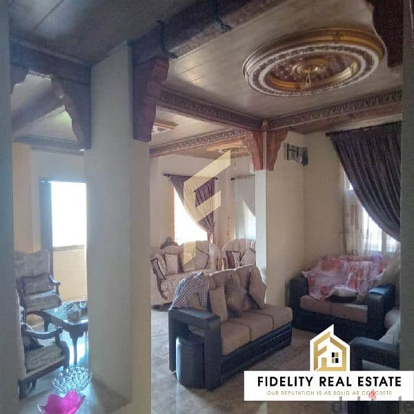 Furnished apartment for sale in Ain Aanoub Aley FS39 2
