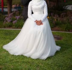 wedding dress with top shirt 700 usd