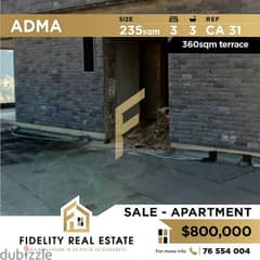 Apartment for sale in Adma CA31