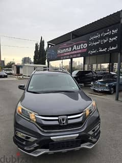 Honda CR-V 2015 Mfawal jeled navigation top nadafe low km cleancar fax