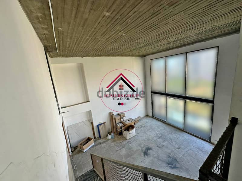Prime Location Core and Shell Duplex Loft for sale in Achrafieh 3