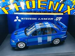 1/18 diecast Autoart Mitsubishi Lancer EVO VI (6) DISCONTINUED NEW BOX