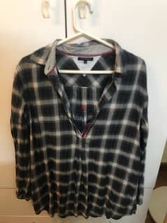 tommy hilfiger long top size 10 large or xl