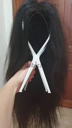 New Wig (Karkafi Hair) Natural hair, black 90cm