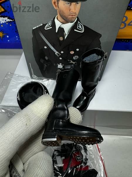 1/6 WW2 German Uniform Waffen SS Officer Action figure Figurine 6