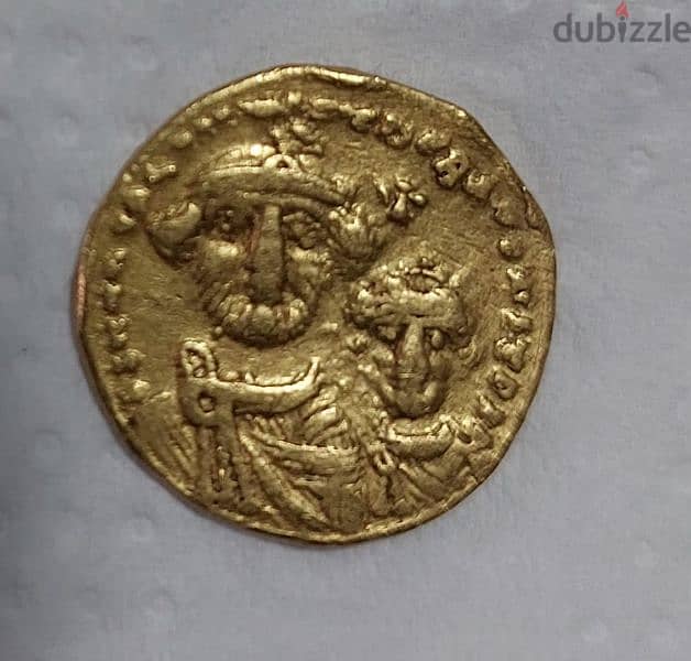 Gold Byzantine Coin Solidius for Emperor Heracalius year 616 AD 4.3 gr 0