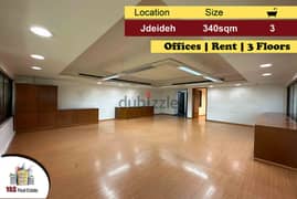 Jdeideh 340m2 | Rent | Prime Location | 3 Floors | MJ | 0
