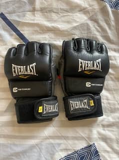mma gloves Everlast and boxing gloves 0