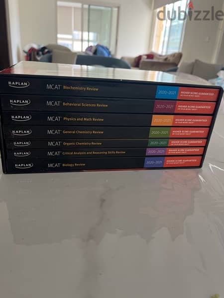Kaplan MCAT books new 1