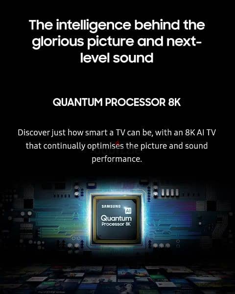 Samsung 55" QLED 8K HDR Smart LED TV 6