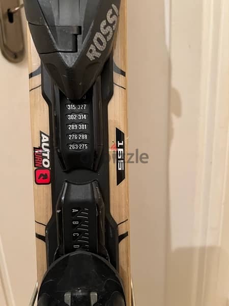 ski rossignol + ski boots + porte skis 0