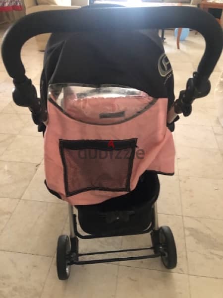 pink stroller 2