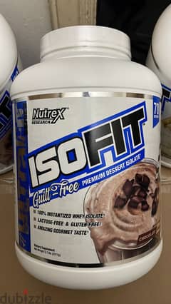 Nutrex ISO FIT 5 LBS (70 Servings) Whey Isolate 0