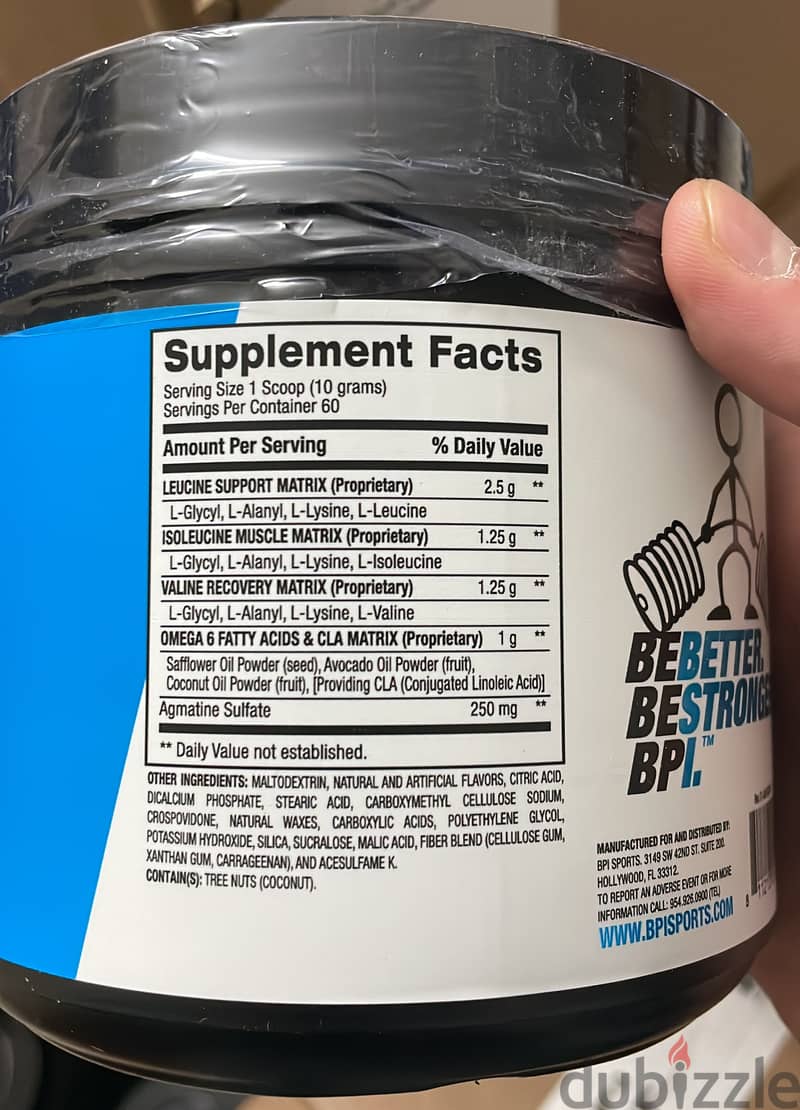 BPI Sports Best BCAA 60 Servings Fruit Punch (Amino) 1