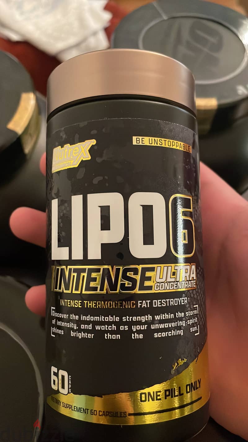 Nutrex Lipo 6 INTENSE Fat Burner (60 Caps) 0