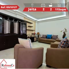 Renovated apartment in Jeita for Sale شقة مجددة في جعيتا للبيع 0