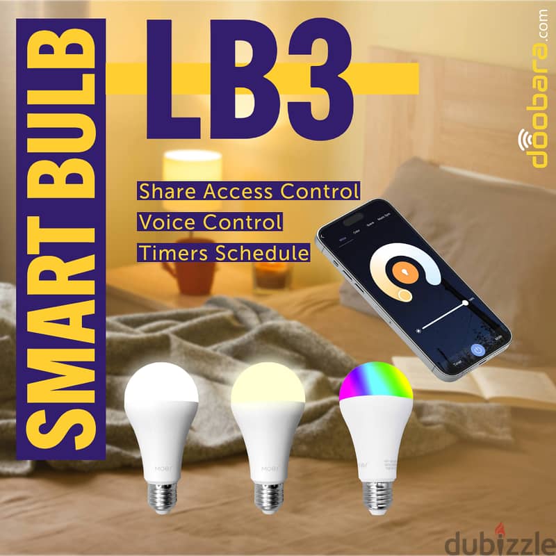 Bulb lamp light Smart 14w 1502 lumens RGB, Cool, Warm 1