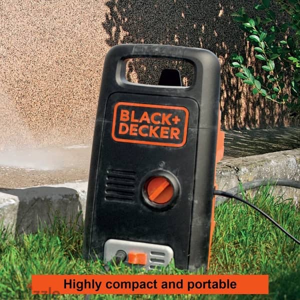 BLACK+DECKER BXPW1300E Pressure Washer, 100 Bar PSI, 1300 W 3