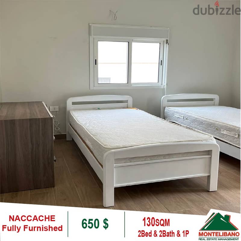 650$ Cash/Month!! Apartment For Rent In Naccache!! Open View!! 2