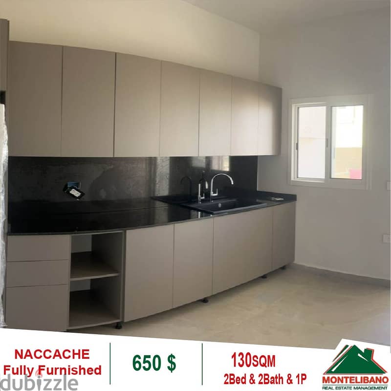 650$ Cash/Month!! Apartment For Rent In Naccache!! Open View!! 3