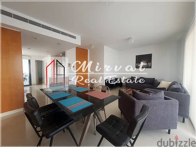 Large Balcony With Open View|Apartment For Sale Achrafieh 420,000$ 1