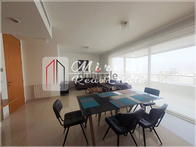 Large Balcony With Open View|Apartment For Sale Achrafieh 420,000$ 3