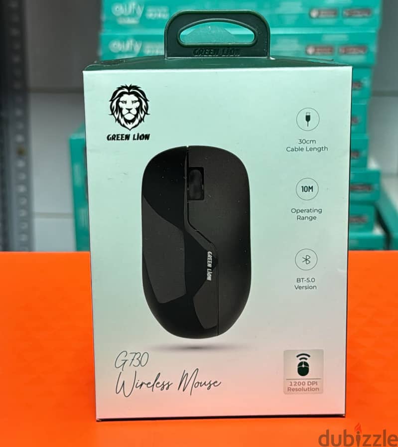 Green lion G730 wireless mouse black 0