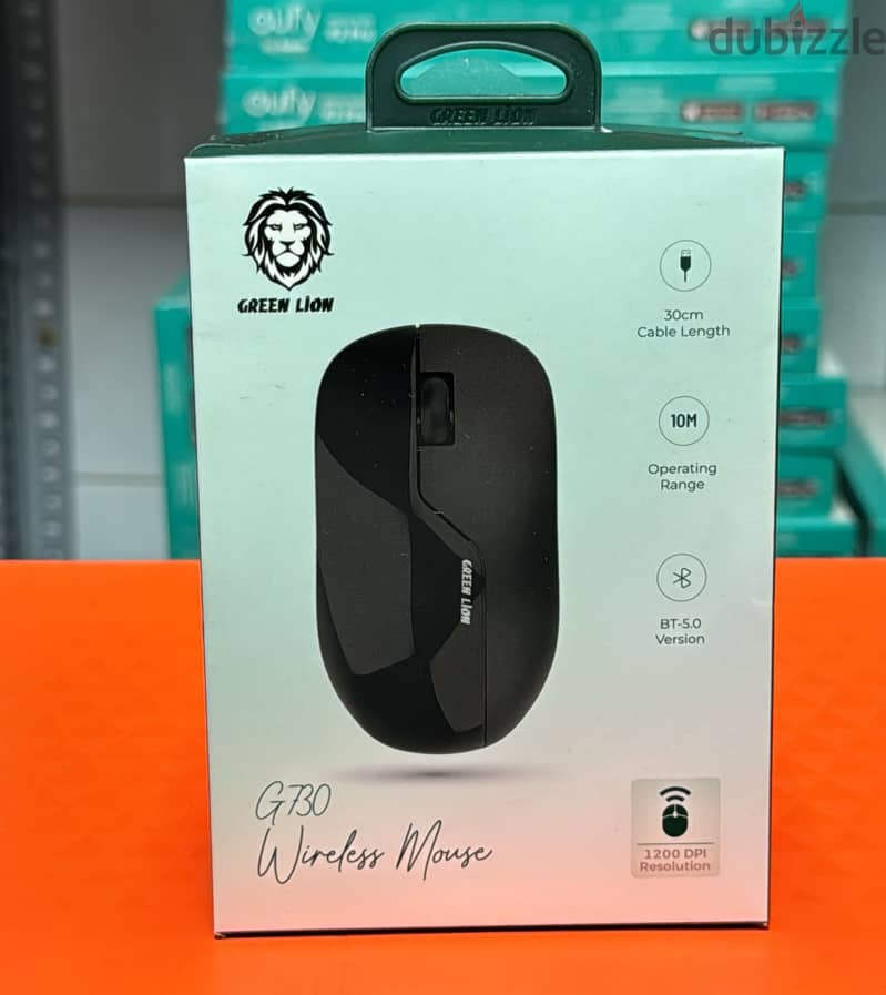 Green lion G730 wireless mouse black exclusive & new offer 0