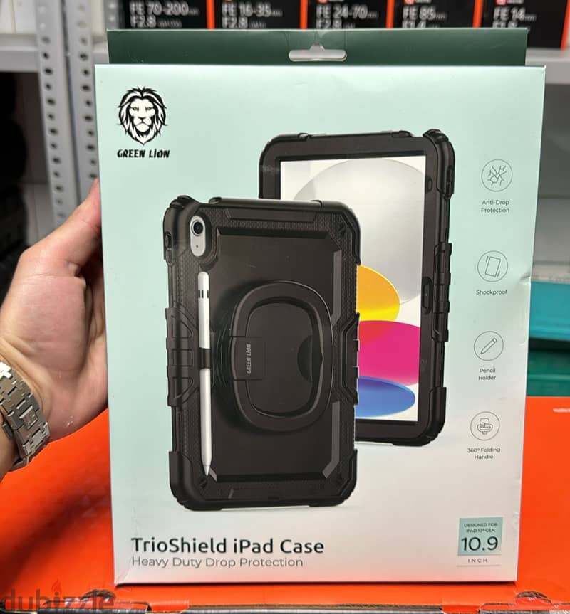 Green lion Trioshield ipad case 10.9 inch exclusive & original offer 0