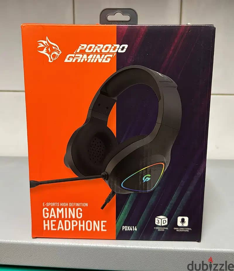 Porodo gaming headphone pdx414 exclusive & new price 0
