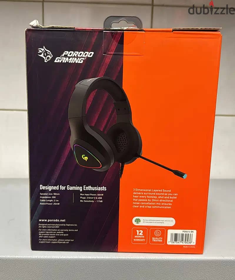 Porodo gaming headphone pdx414 exclusive & new price 1
