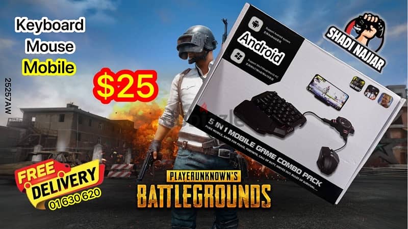 keyboard mouse pubg android 0