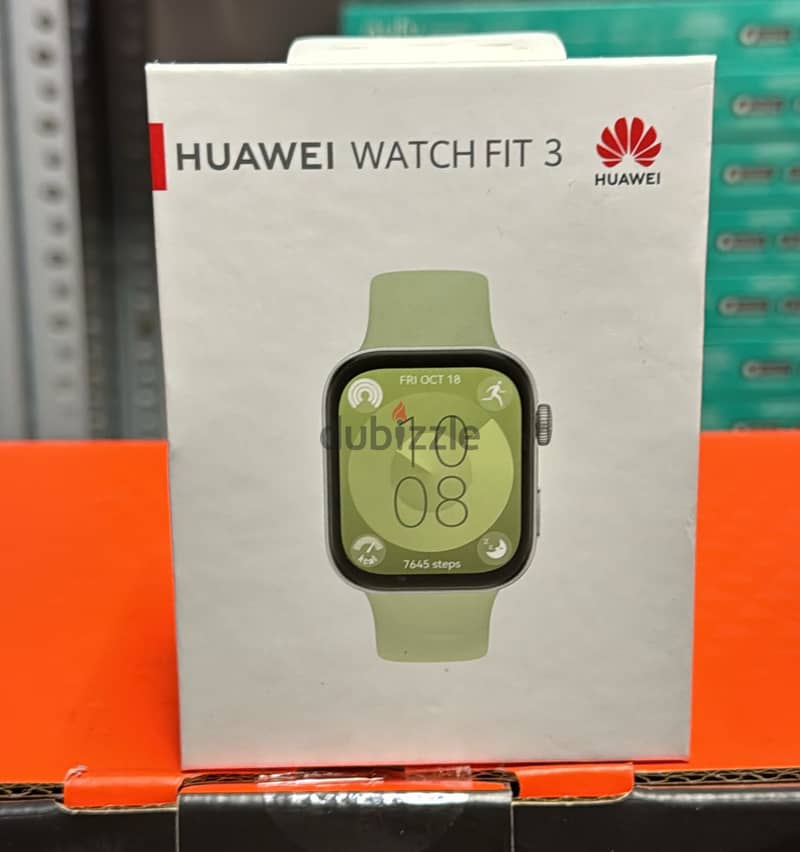 Huawei Watch Fit 3 green great & good price 0