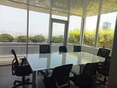 300 Sqm | High end finishing Office for rent in Sin el Fil 0