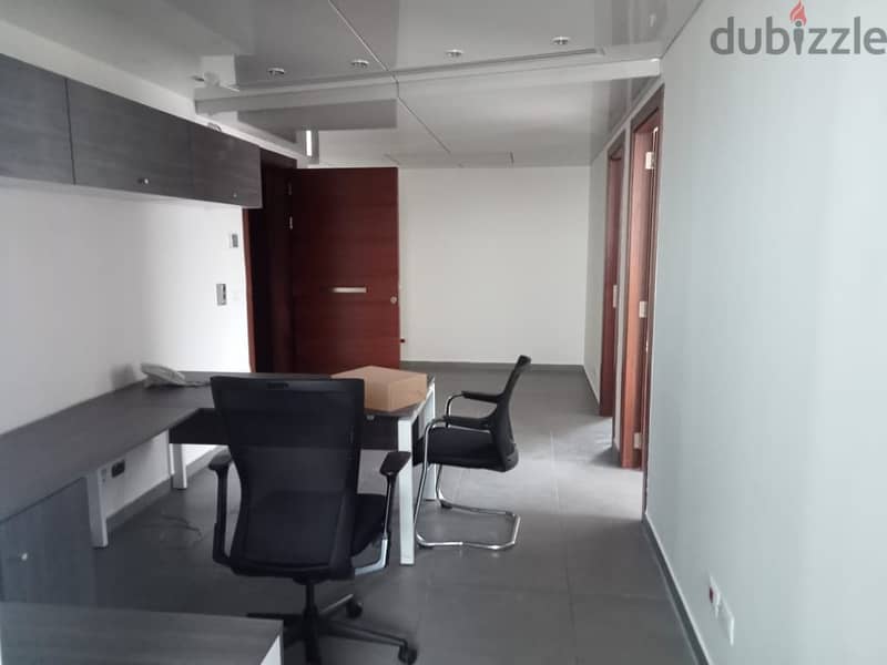 300 Sqm | High end finishing Office for rent in Sin el Fil 7